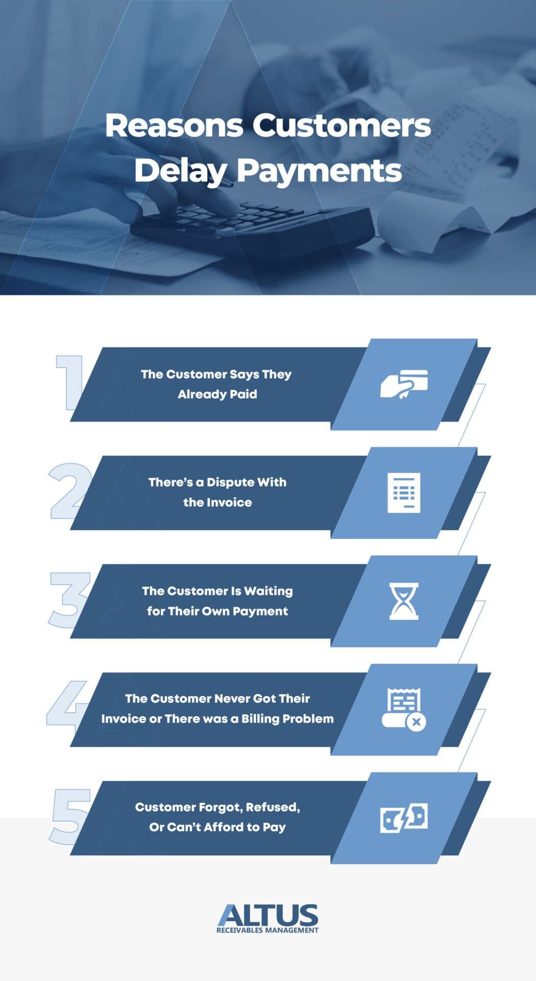 reasons customers delay payment