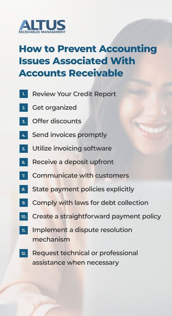 How to Prevent Accounting Issues Associated With Accounts Receivable