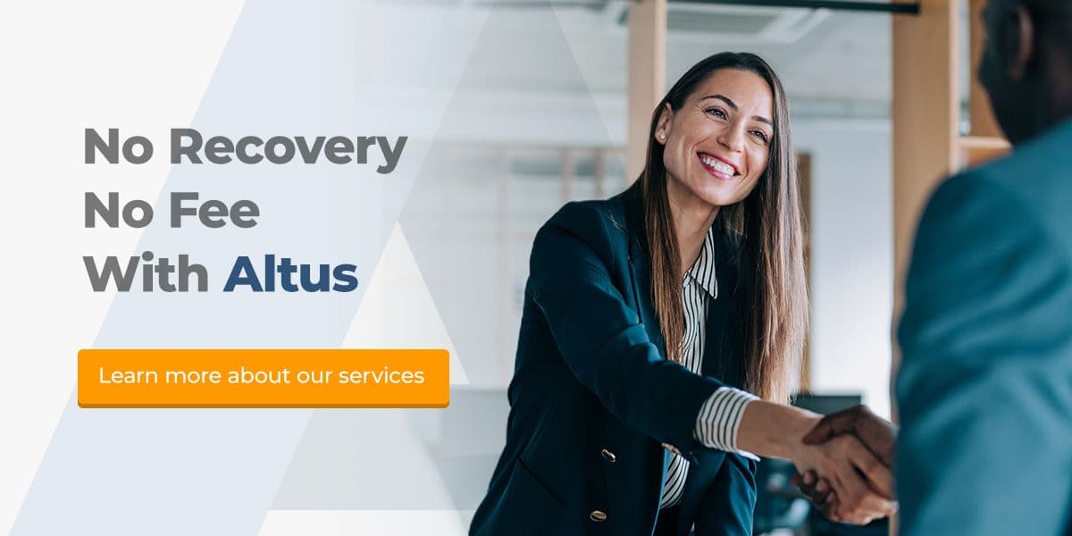 altus no recovery no fee