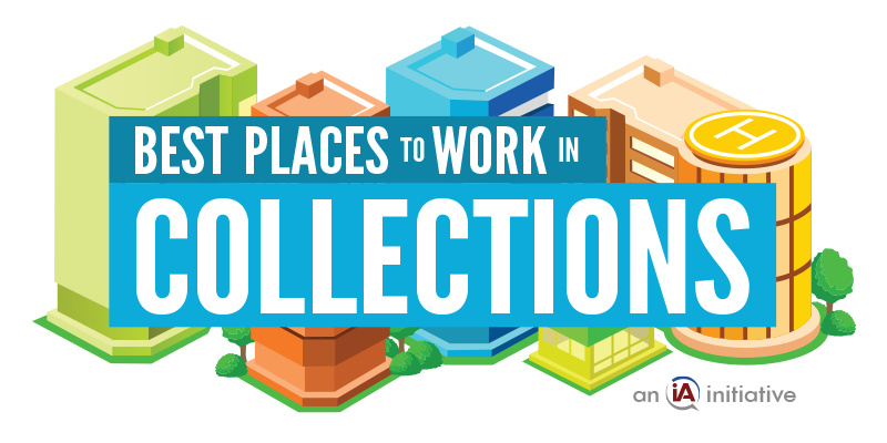 Atlus voted best places to work in collections on IA initiative logo