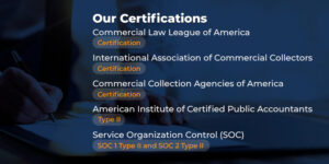 Altus Collections Certifications