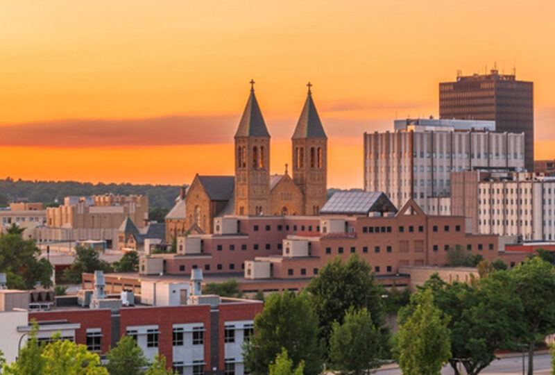 Akron, Ohio skyline