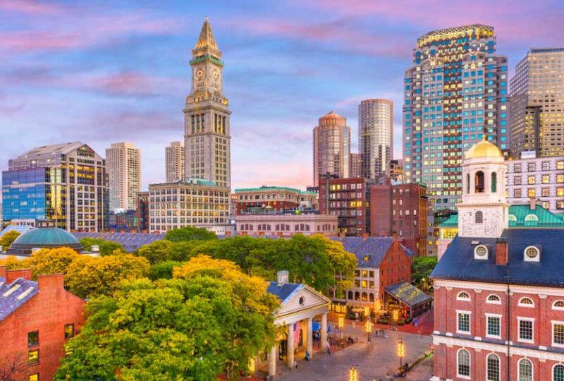 Boston, MA skyline