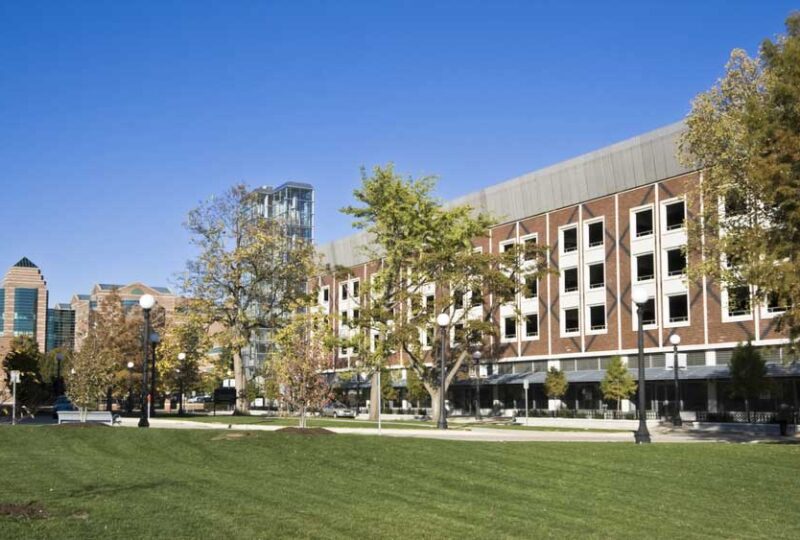 University building in Champaign