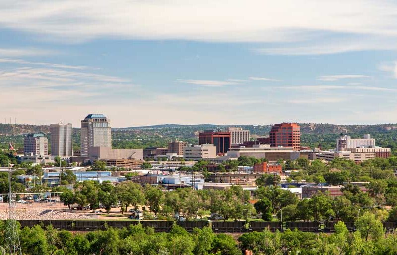 Colorado Springs, CO skyline