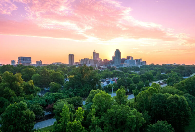 Durham, NC skyline