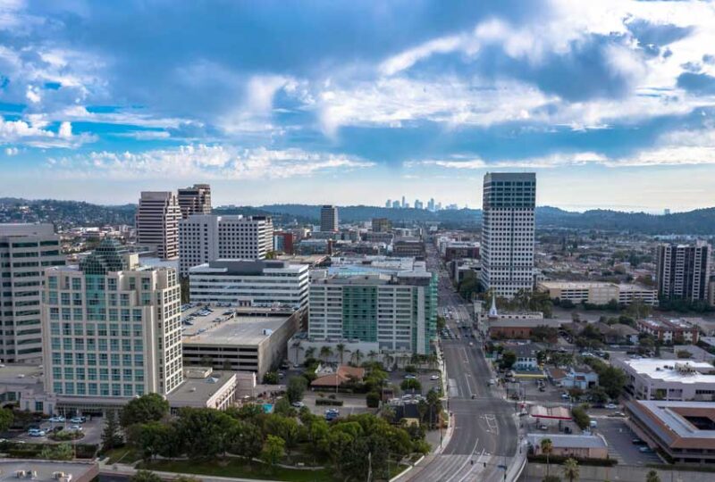 Glendale, CA skyline