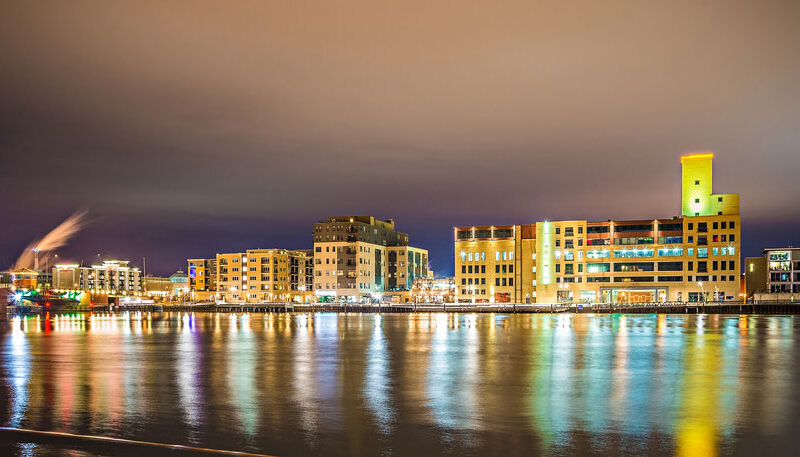 Green Bay, WI skyline