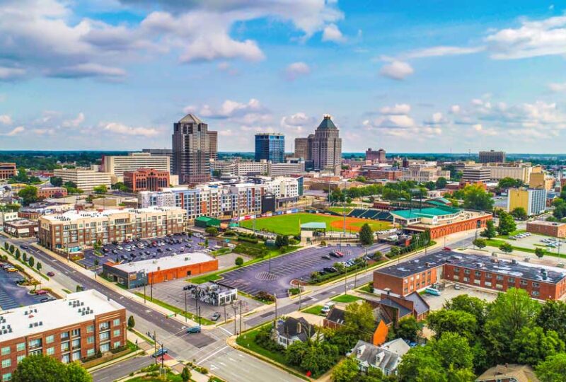 Greensboro, NC skyline