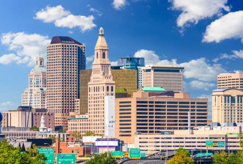 Hartford, CT skyline