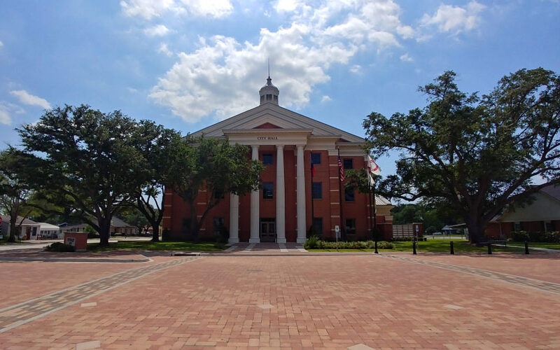 City hall building in Katy, TX
