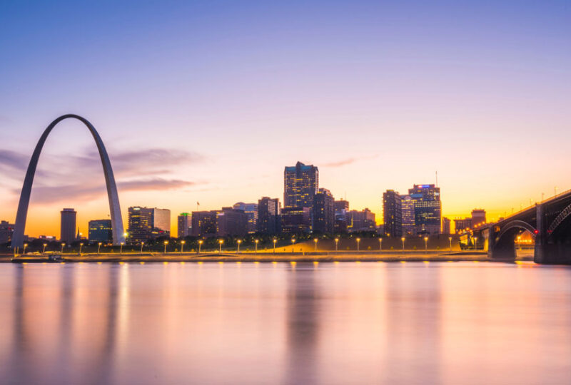 Saint Louis, MO skyline