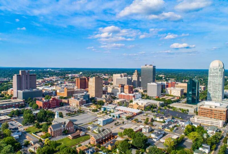Winston-Salem, NC skyline